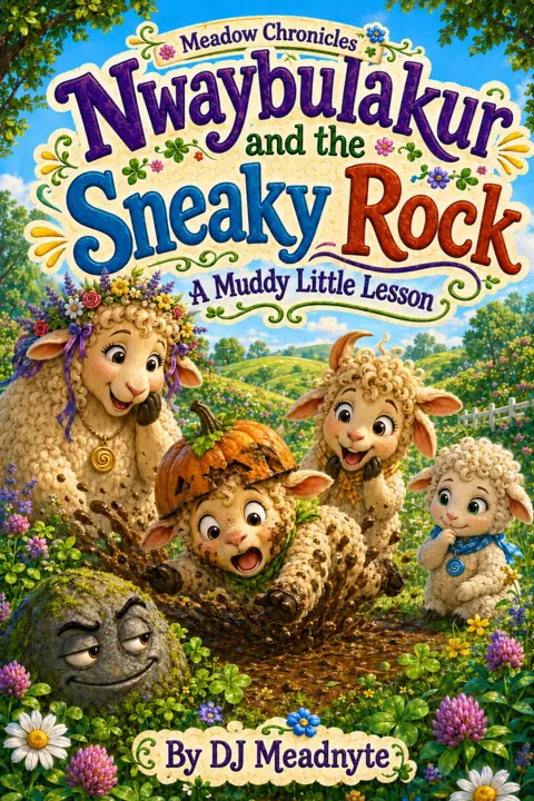 Cover of Nwaybulakur and the Sneaky Rock: A Muddy Little Lesson by DJ Meadnyte